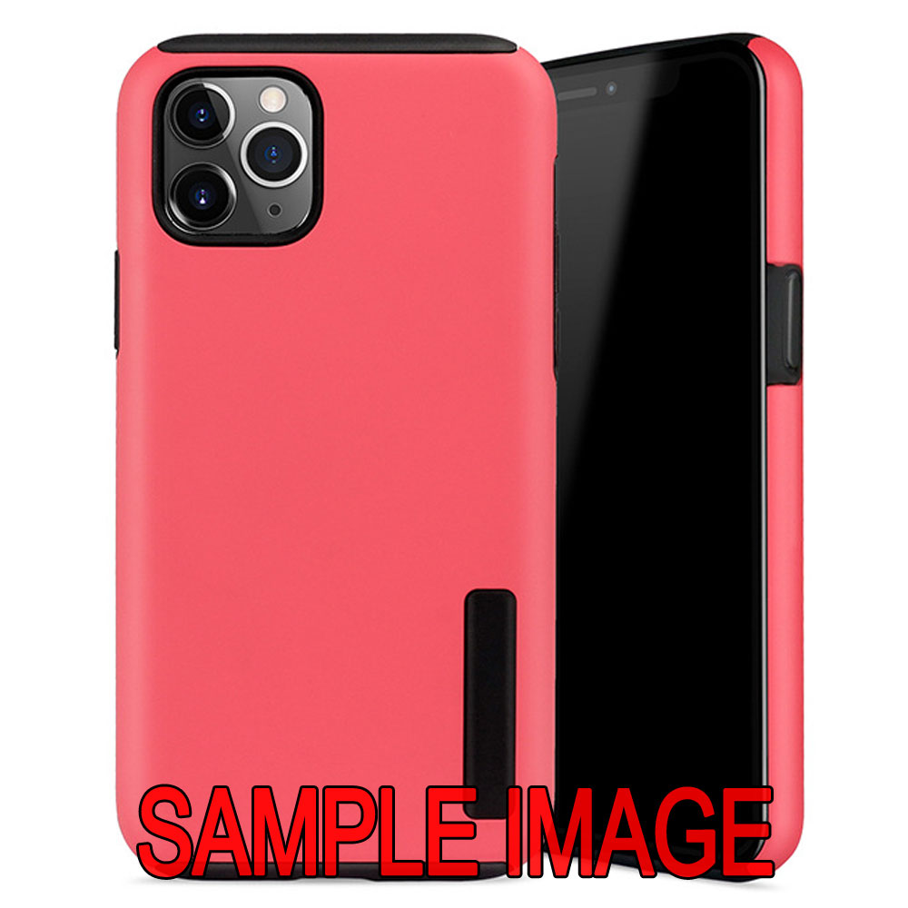 Ultra Matte Armor Hybrid Case for Samsung Galaxy A02S (Hot Pink)